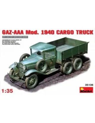 Camión Carga GAZ-AAA Mod. 1940 MiniArt 1:35
