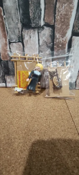 Playmobil Mujer en Telar
