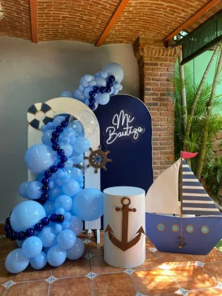 Decoración temática náutica para fiestas