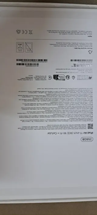 Caja vacía iPad Air 11