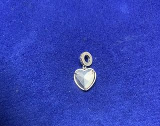Charm Corazón Mamá Madre Bebé pulsera Pandora plat