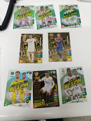 Lote cromos Adrenalyn Momentum Billion Vargas