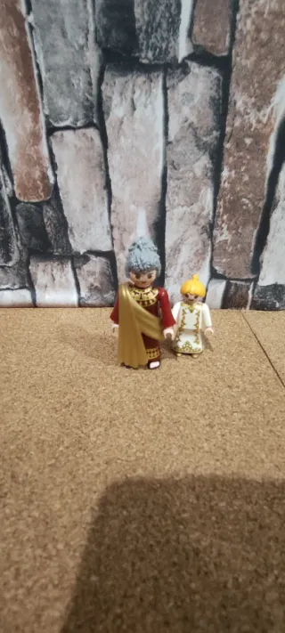 Figuras Playmobil Abuela Romana y Niña
