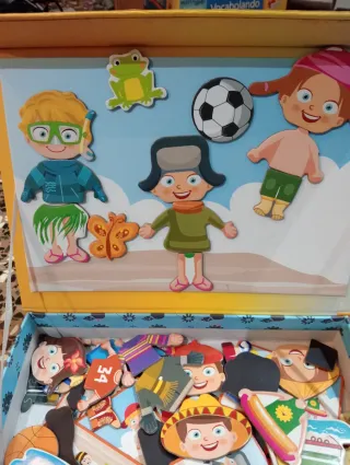 Crea il tuo gioco con i personaggi Magnetici