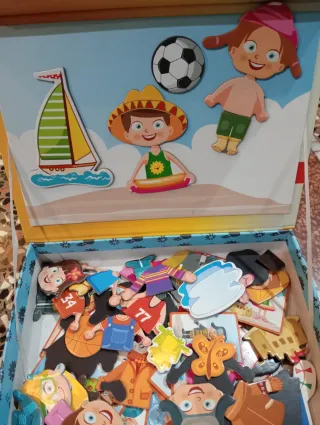 Crea il tuo gioco con i personaggi Magnetici