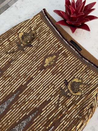 Falda Midi Bordada ZW Collection