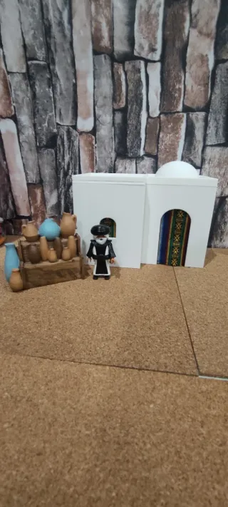 Lote casa árabe impresión tres d