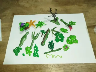 Lote Vegetación Playmobil