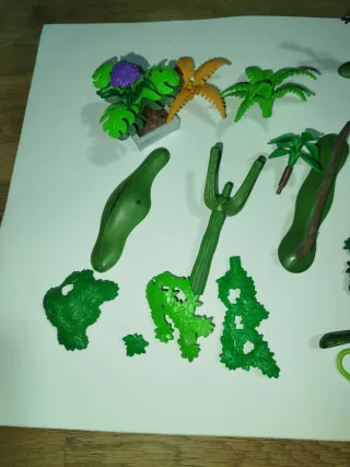 Lote Vegetación Playmobil