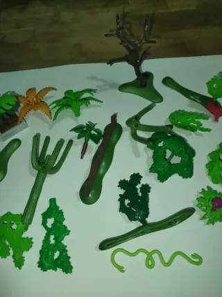 Lote Vegetación Playmobil