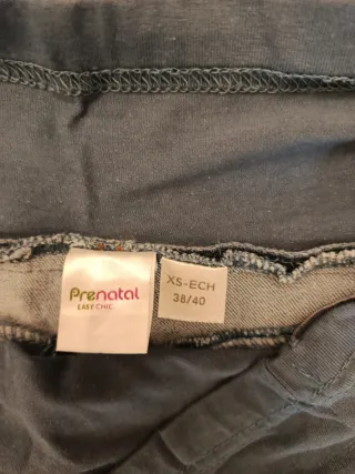 Vestido y vaquero corto premamá T.XS-S