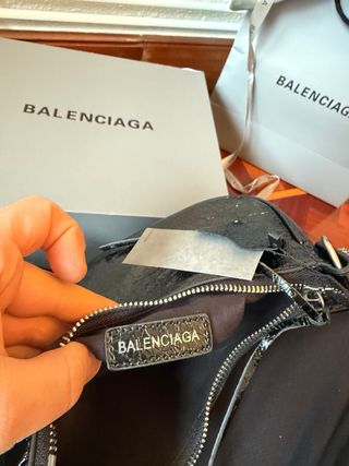 Bolso Balenciaga Le Cagole XS Negro