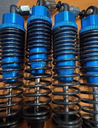 Amortecedores RC 85mm Azul (4 unidades)