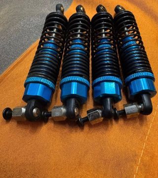 Amortecedores RC 85mm Azul (4 unidades)