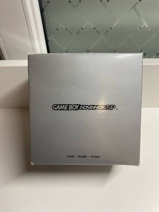 Caja Nintendo Game Boy Advance SP Girls Edition