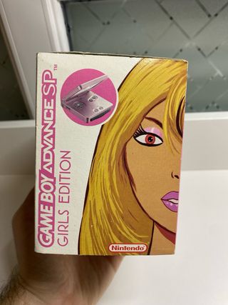 Caja Nintendo Game Boy Advance SP Girls Edition