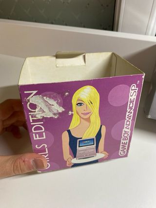 Caja Nintendo Game Boy Advance SP Girls Edition