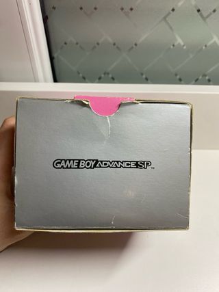 Caja Nintendo Game Boy Advance SP Girls Edition
