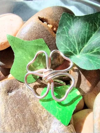 Anillo Tous Trébol Plata