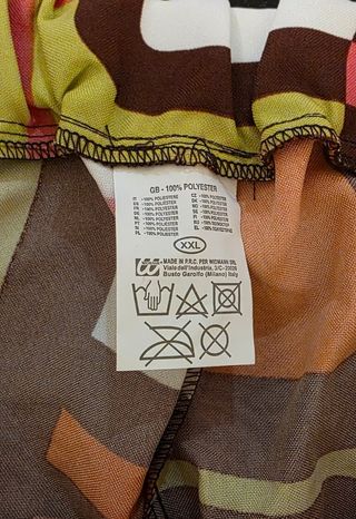 Disfarce Disco Camisa + Calças + Peruca XXL