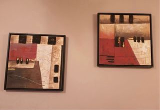 2 Quadri Astratti Moderni