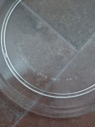 Plato giratorio para microondas