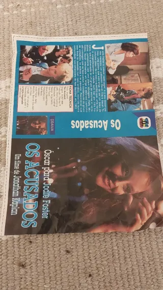 Capa VHS Filme Os Acusados