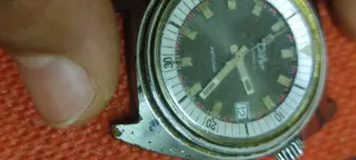 Reloj Difer Automático Esfera Negra y Plata