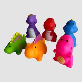6 Brinquedos de Banho Dinossau OOTSR