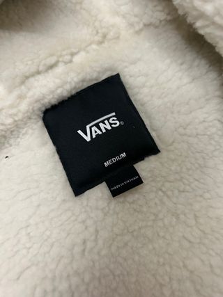Giacca Vans con cappuccio e fodera in pile