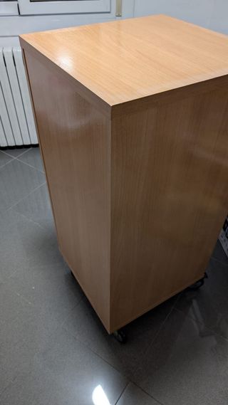 Cajonera con ruedas