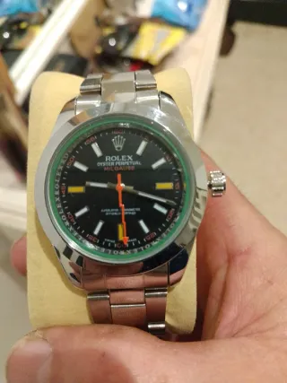 Rolex Oyster Perpetual Milgauss Negro