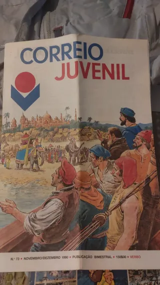 Revista correio juvenil ano 1990, n.73