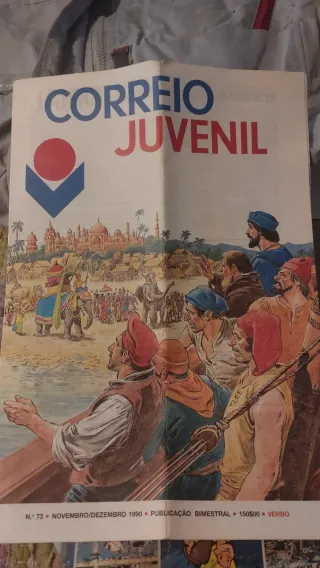 Revista correio juvenil ano 1990, n.73