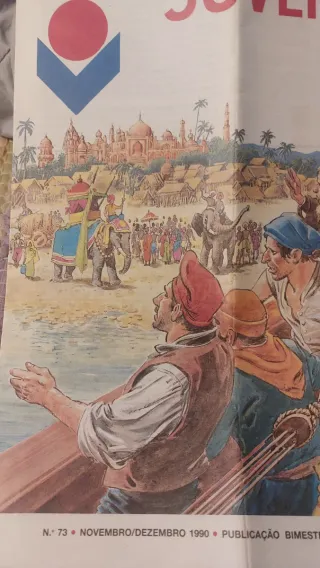 Revista correio juvenil ano 1990, n.73