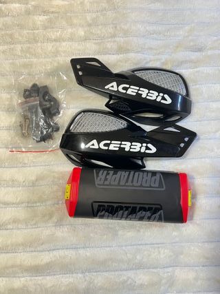 PACK MOTO! Puños ProTaper + Paramanos Acerbis