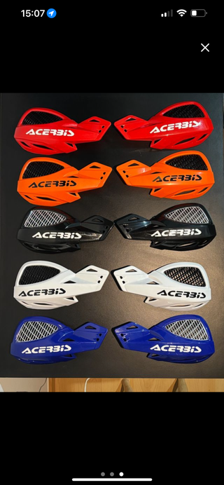 Paramanos Acerbis Negros Motocross/Enduro