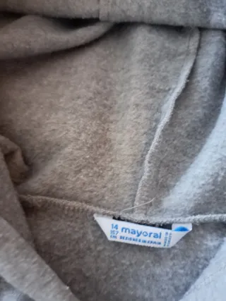 Vestido Gris Mayoral con Tul