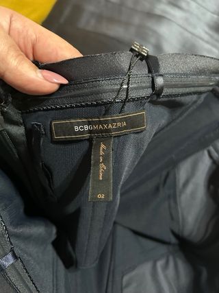 Vestido BCBGMAXAZRIA Cinza Tam 2