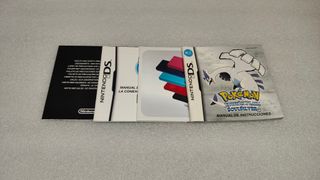 🇪🇸 Manual y panfletos Pokemon Plata soulsilver