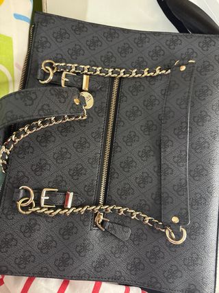 Bolso Guess Original Negro - Logo 4G