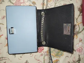 Bolso pequeño Stradivarius celeste con poco uso