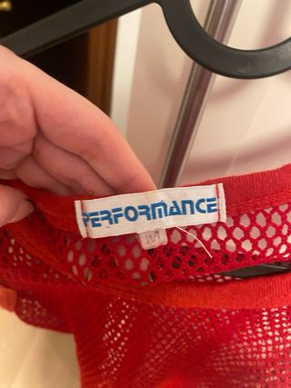 Camiseta de red blanca talla única