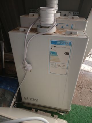 Lote 6 Calentadores de agua gas HTW