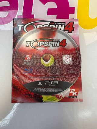Videojuego Ps3 Topspin 4 (sin caratula)