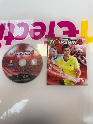 Videojuego Ps3 Topspin 4 (sin caratula)