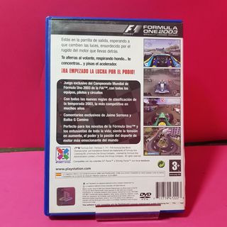Videojuego PS2 Formula one 2003