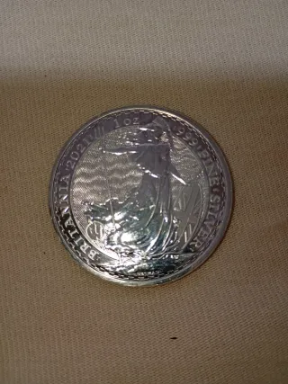 Moneda Plata 1 Onza 999 . Máxima pureza