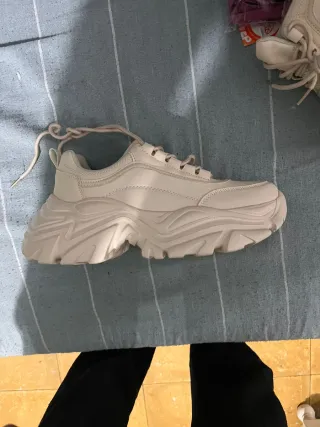 Zapatillas Lucky Step Beige Talla 40