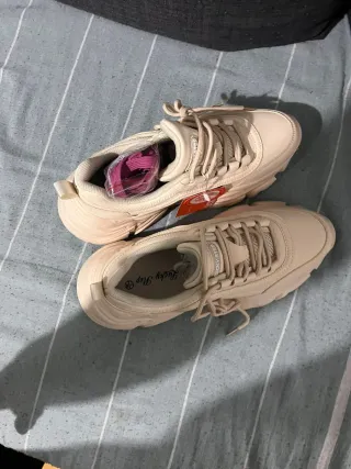 Zapatillas Lucky Step Beige Talla 40